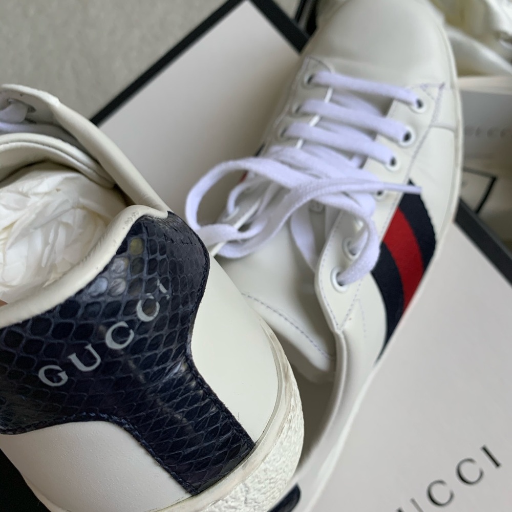 Gucci Ace sneakers women size 40, 100% Authentic